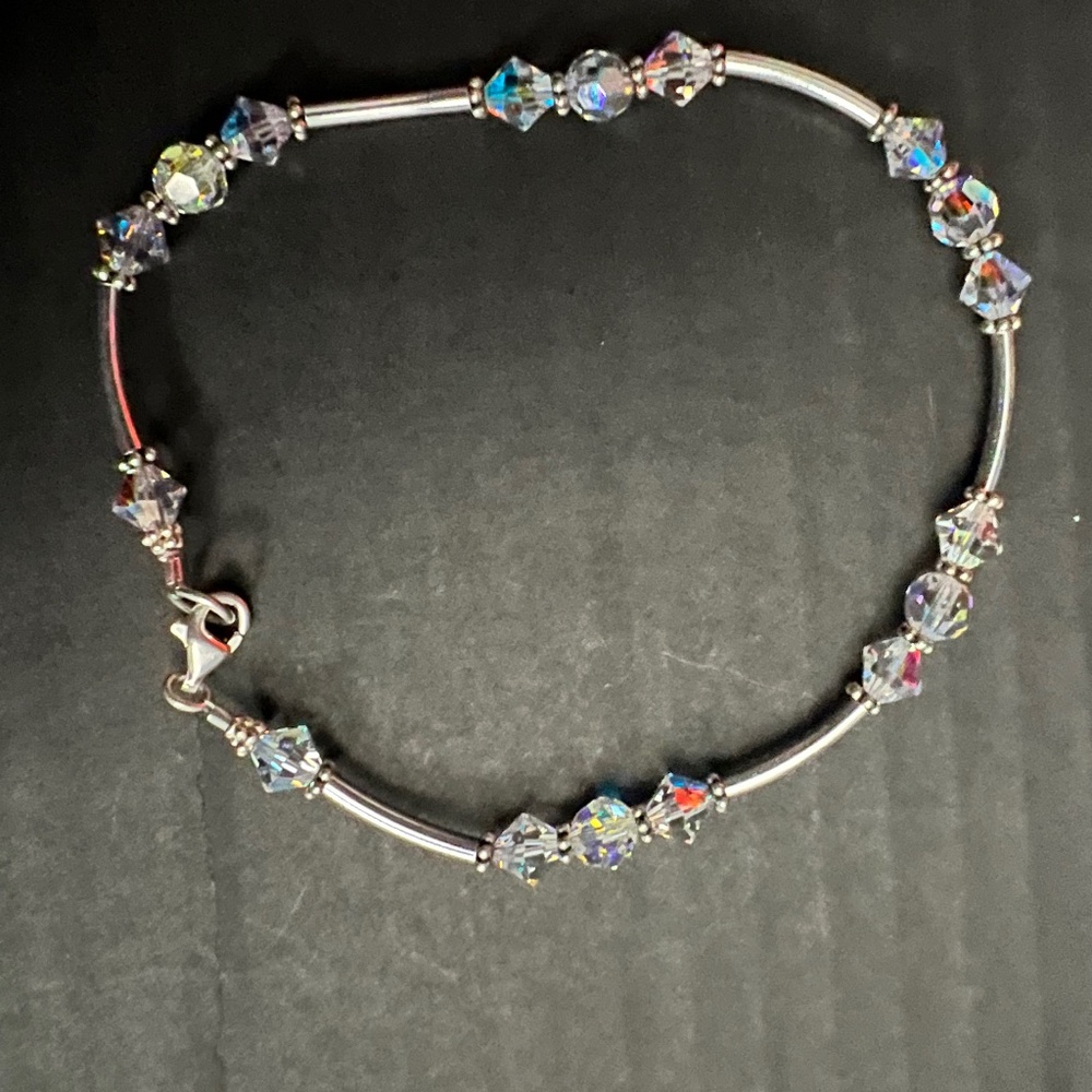 Crystal ankle bracelet